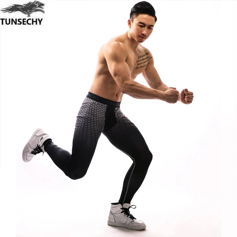 TUNSECHY winter Top quality New thermal underwear men underwear compression quick drying thermo underwear men Long Johns