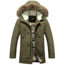 2016 new men’s winter thick warm down jacket down jacket