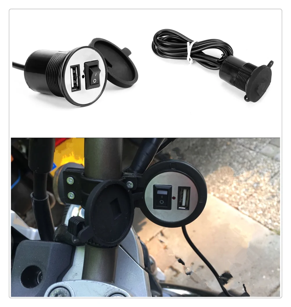 12V для автомобилей и мотоциклов аксессуары мобильных телефонов через USB порт паз