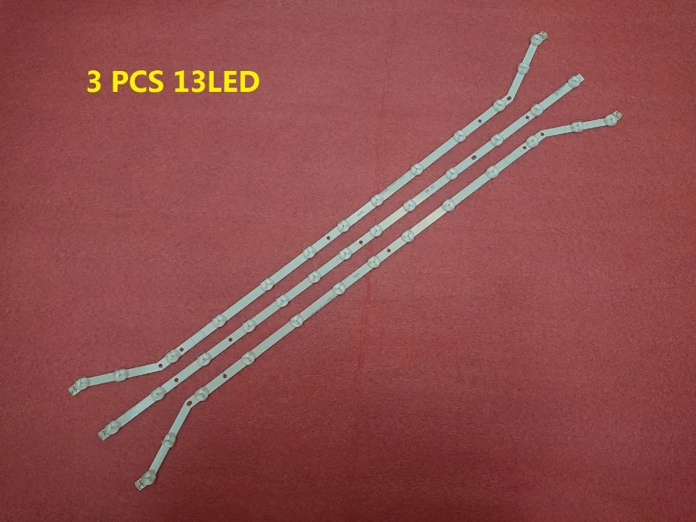 Комплект одежды из 3 предметов 13 светодиодный полосы для samsung UE40H6203AK D3GE-400SMA-R2 D3GE-400SMB-R3 BN96-28767B BN96-28766A LM41-00001V
