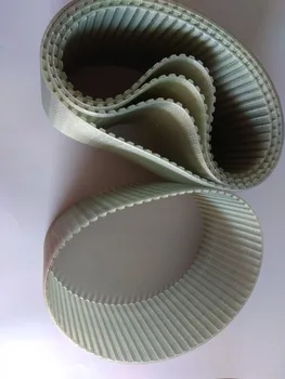 

PU Timing belt T10-1630mm-40 endless made by mould Transparent color