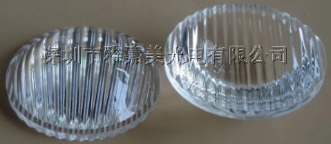 

power LED lens diameter 23mm stripe Plastic Plano Convex lens,led optical lens,Led reflector lens