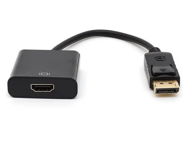 

DP DisplayPort Male to HDMI Female Cable Adapter Video Converter Cable