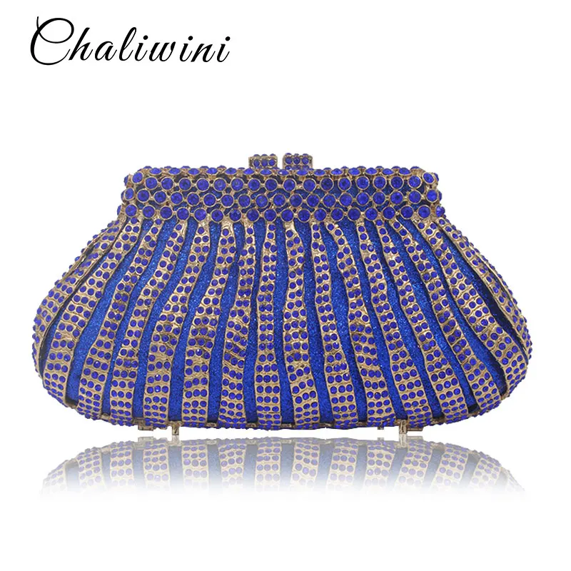 Rainbow Striped Rhinestone Women Crystal Evening Clutchces Bags Minaudiere Handbags Banquet Bag Wedding Clutch Brides Purse men rainbow striped tee