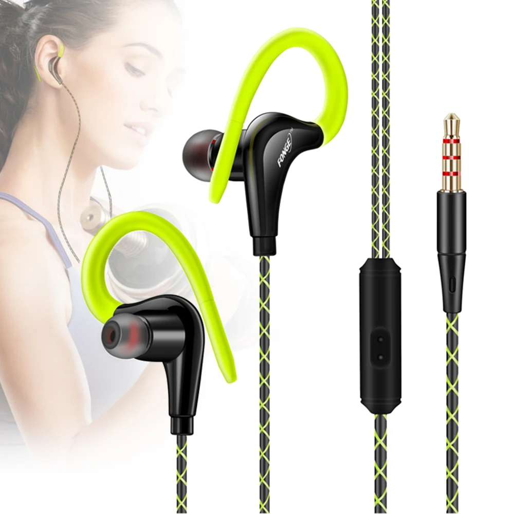 FONGE Original Sport Headphones Running Earphones Waterproof Portable