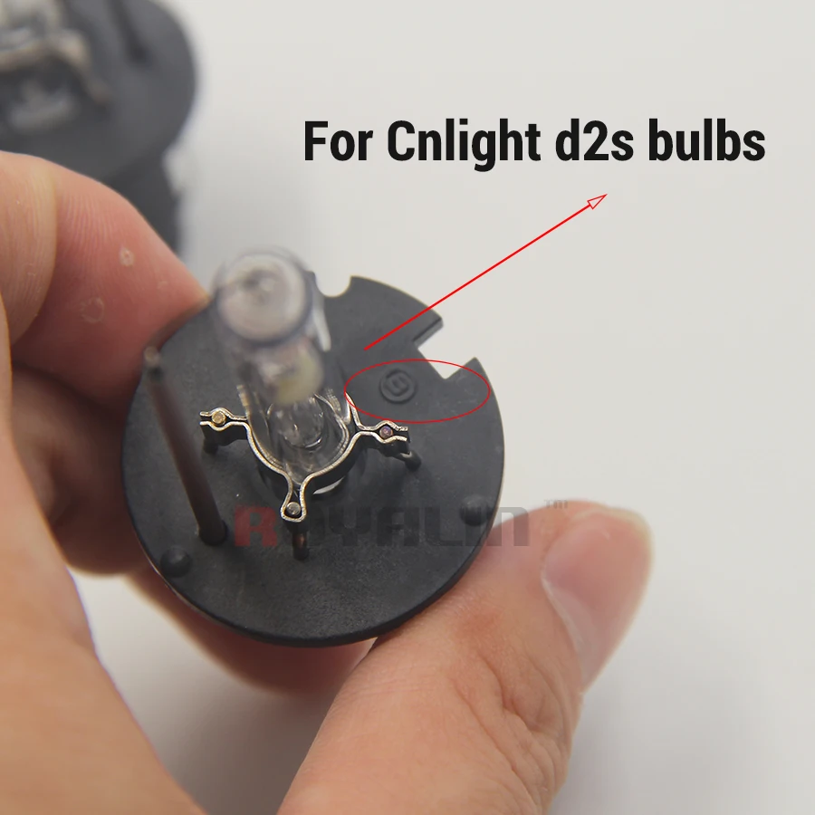 ROYALIN HID D2S Ксенон Для Cnlight лампы с металлическим держателем 35 Вт AC авто фары 3000K 4300K