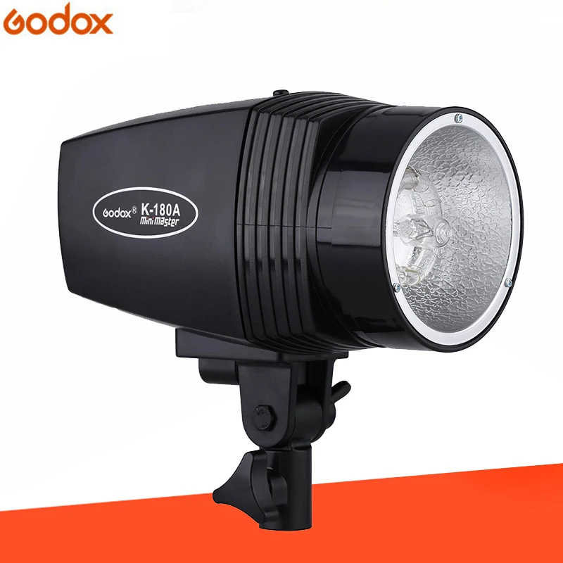 Godox K-180A 180W Monolight Photography Photo Studio Strobe Flash Light Head (Mini Master Studio Flash) Godox K-180A 180W Monolight Photography Photo Studio Strobe Flash Light Head (Mini Master Studio Flash)