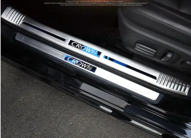 

It is suitable 15-18 for TOYOTA new crown threshold bar, 14 generation of new crown decoration, welcome step pedal decoration.
