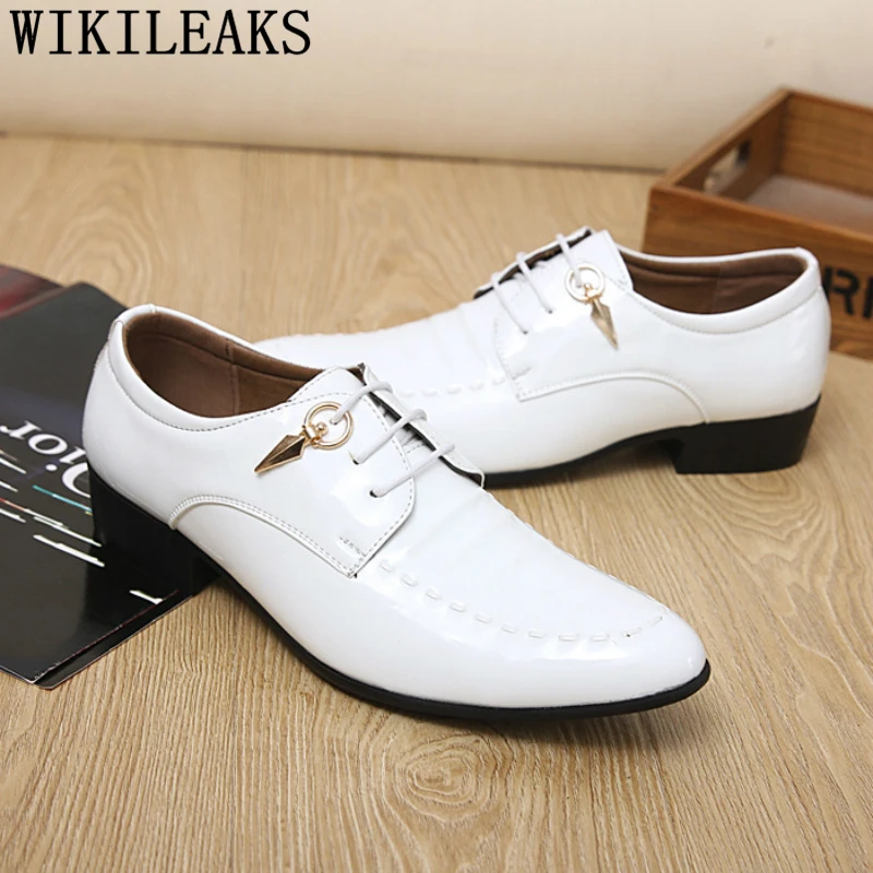 Оксфорды для мужчин лакированная кожа Coiffeur Мужские модельные туфли scarpe uomo eleganti мужские итальянские ботинки erkek ayakkabi sepatu pria
