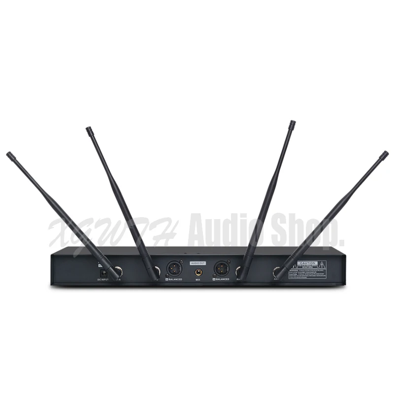 SKM9000 4 Antenna for Stage DJ Karaoke Dual Rose