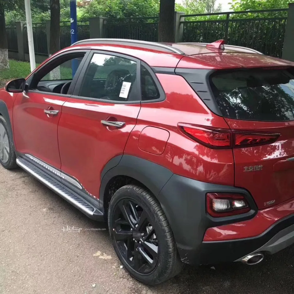 Боковые шаговые панели для Hyundai ENCINO KONA 2017 2018 2019 2020 две модели качество ISO9001