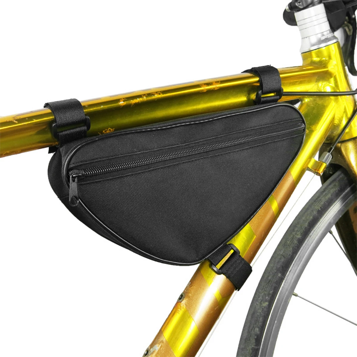 MTB Bike Bicycle Cycling Triangle Top Tube Front Frame Storage BagMountain Bike Nylon Triangle Pouch