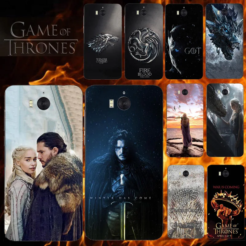 

for Huawei Enjoy 5 / Y6 Pro / Honor 4C Pro Cover Printed Case TIT-AL00 Holly 2 Plus TIT U02 L01 Phone Back Cover Game Of Thrones