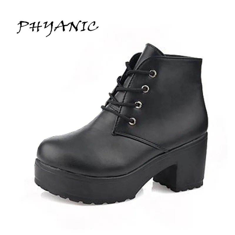 Buy PHYANIC Fashion shoes woman uniform shoes platform