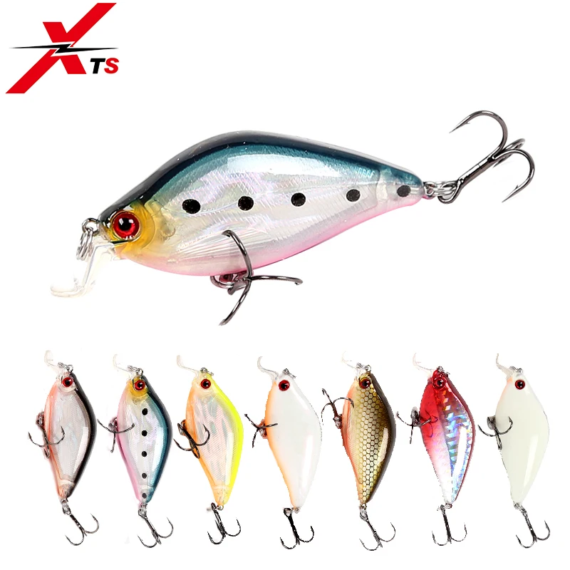 

Kingdom Fishing Hard Lure 55mm 8.6g Artificial Floating Minnow Inside Hologram Cast ABS Material Bait Plastic Lip 5324
