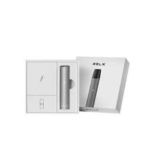 Relx Vape Pen Starter Kits Portable Gray Vaping Pen Quick Charge 350mAh Build-in Battery Electronic MOD e-Cigarettes Set
