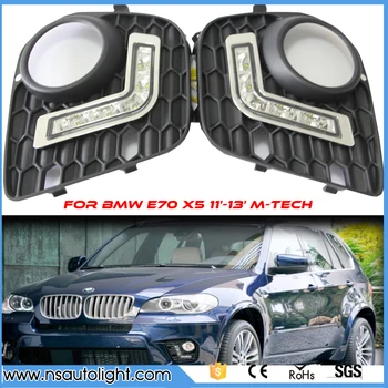 

one pair LED DRL FOR BMW E70 X5 11'-13' M-TECH DAYTIME RUNNING LIGHT