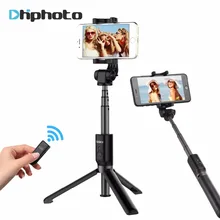 Ulanzi 3 в 1 палка для селфи штатив W 360 градусов вращения телефон клип крепление и Bluetooth пульт дистанционного управления для IPhone 8 Meizu Xiaomi 6 Huawei