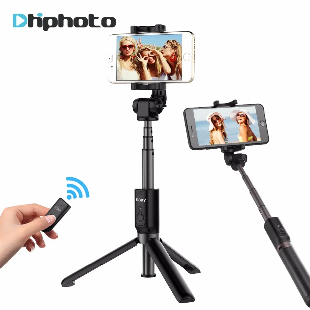 Ulanzi 3 in 1 Handheld Mini font b Tripod b font Phone Selfie Stick Extendable Monopod