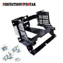 3B0858757 коробка Инструмент центральной CD Frame кронштейн коробки радио отделкой Панель радио кадр Монтажный кронштейн для VW Passat B51997-2005