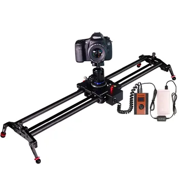 

ASHANKS Stepper Motor Motorized Timelapse Video Camera Slider Follow Focus Rail Carbon Slide for Electric Control DSLR Youtuber