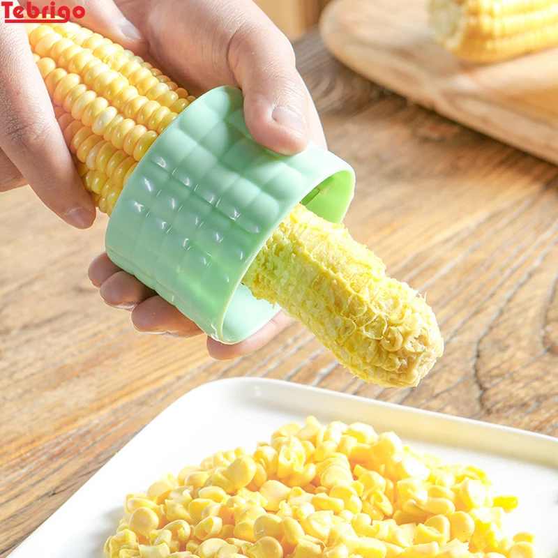 Tebrigo Кукуруза зачистки зерна Cob молотилка кернелер нож для удаления кукурузные