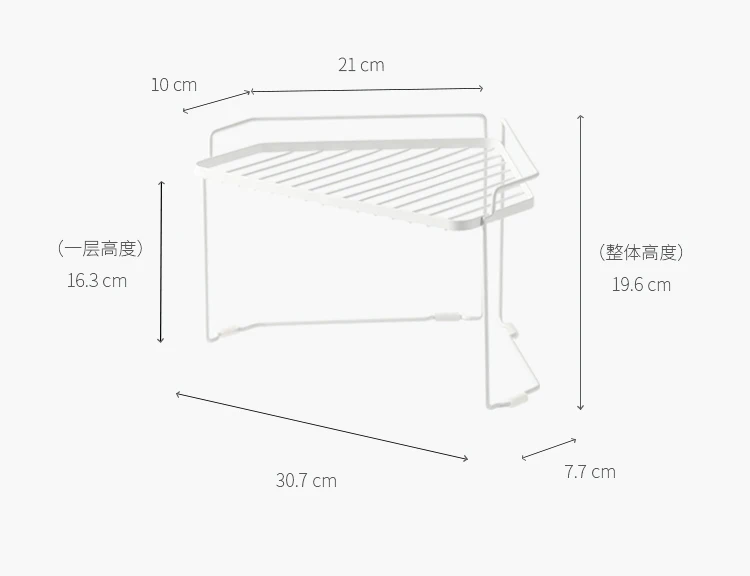 Кухонная стойка штатив для горшков отделка стеллаж для хранения угловой каркас шкаф вентилятор полка для хранения wx7251602
