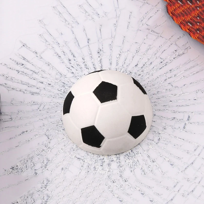 3D Simulated Sticker on Cars Auto Body Window Glass Baseball/Tennis Ball/Basketball Decal Trinket Automotive Decor Accessories