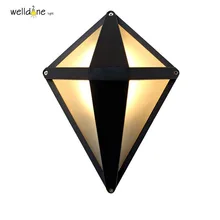 Европейский крыльцо огни для наружной стены сад Водонепроницаемый крыльцо балконные лампы лампа Настенный фонарь