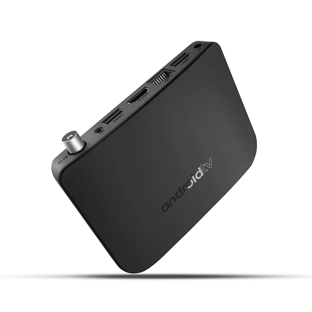 M8S Plus DVB T2 Set Top Box Amlogic S905D Quad Core 1GB 8GB WiFi 4K HD Smart Hybrid Android TV Box with DVB-T2 Tuner