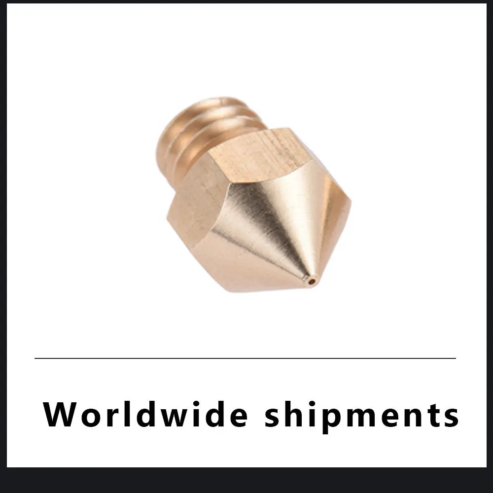 

3D Printer Nozzle Anet A8 1PCs/Lot 0.2/0.3/0.4mm Diameter Print Head For a8/a6/e12/e10 Makerbot MK8 Ultimaker 3D Printer Parts