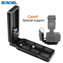 L-Тип Горячий башмак Кронштейн для camfi CF 102 Беспроводной удаленного Камера контроллер поставляются с Кабель USB 3.0