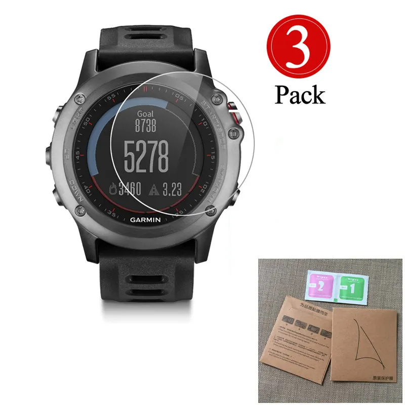 3 шт. защитная пленка для экрана Garmin Fenix HR/ 5x|Смарт-аксессуары| |