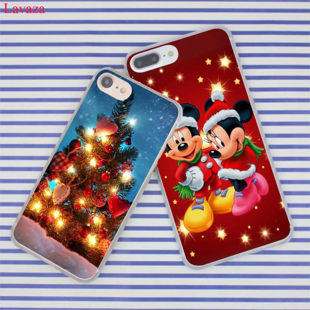 Чехол для телефона Lavaza happy new year merry Christmas Tree Snow Flakes для iPhone XR XS X 11 Pro Max 10 7 8 6 6S 5 5S SE 4S 4