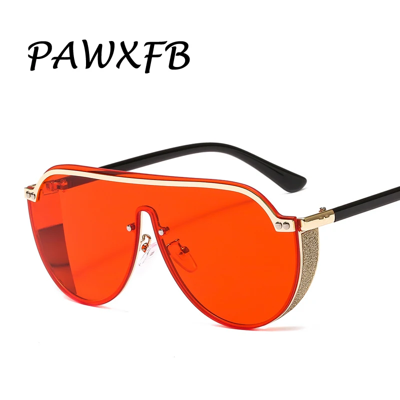 PAWXFB Fashion Square Sunglasses Women 2019 Female Sun Glasses