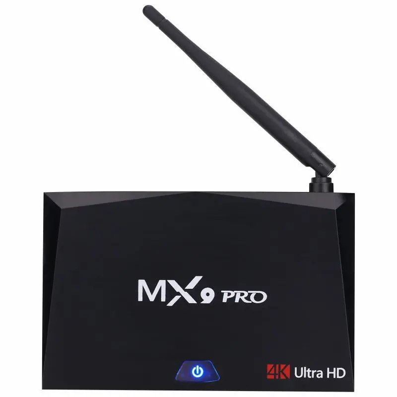 2GB/16GB 4GB/32GB MX9 Pro Android 7.1 Smart TV Box RK3328 Quad-Core 2.4G WiFi BT4.0 Set-top box H.265 VP9 HDR 4K HD Media Player