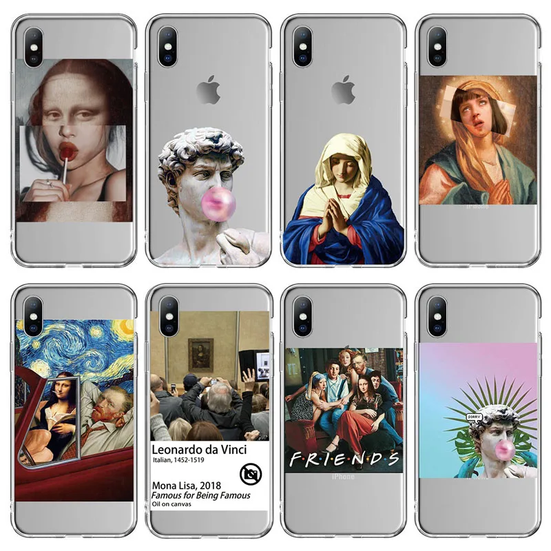 Ottwn абстрактная скульптура чехол для телефона iPhone X XS XR Xs Max Чехлы 5 5s SE 6 6s 7 8 Plus