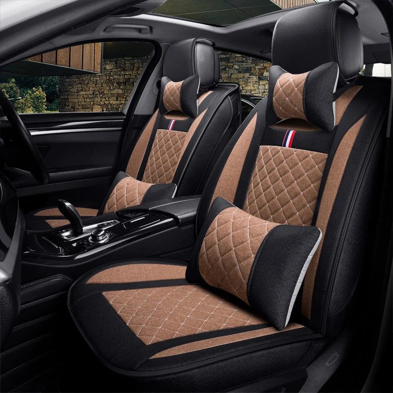Чехол на переднее и заднее сиденье для CITROEN DS4 DS5 DS6 Triumph C2 C3 C4 C5 C6 C4L Picasso aircross кактус
