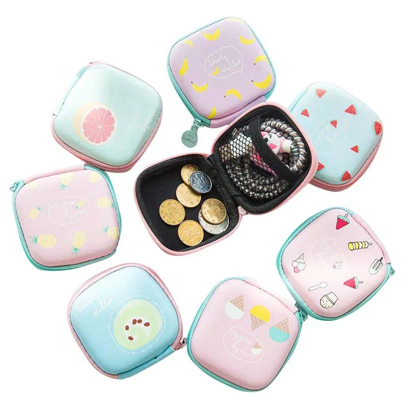 

2019 Finishing Containers Organizer Travel Phone Power Charger Headphone Cable Digital Storage Box Square Headset Pouch Bags