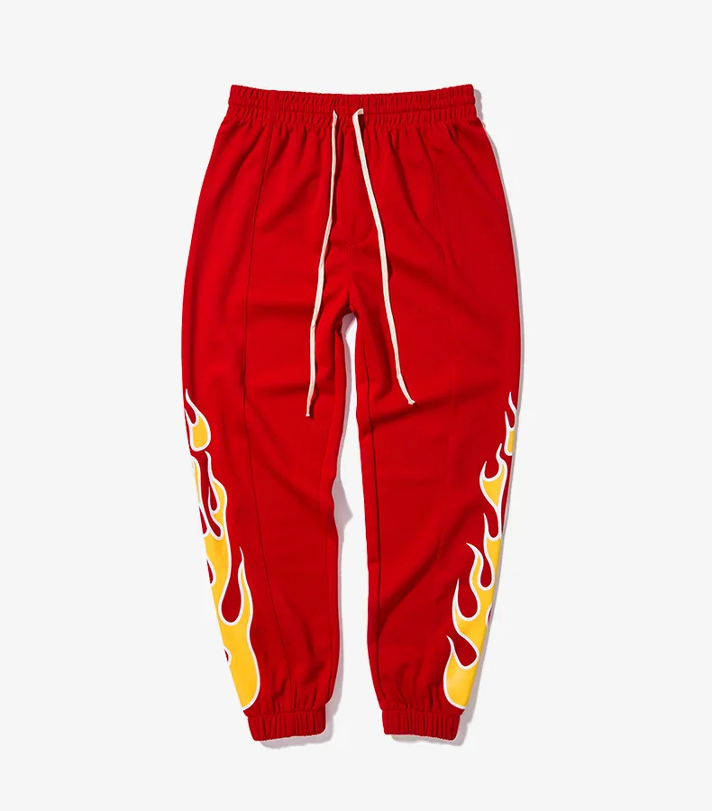 flame track pants