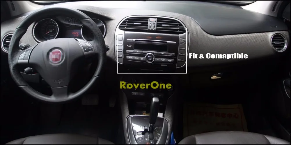 Clearance RoverOne S200 Android 8.0 Car Multimedia Player For Fiat Bravo Autoradio DVD Radio Stereo GPS Navigation Sat Navi Bluetooth 1