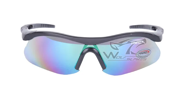 WOLFSLAVES детективные мужские солнцезащитные очки, велосипедные гоночные очки, поляризационные мужские солнцезащитные очки для вождения, рыбалки, роскошные солнцезащитные очки - Цвет: Colorful Lens