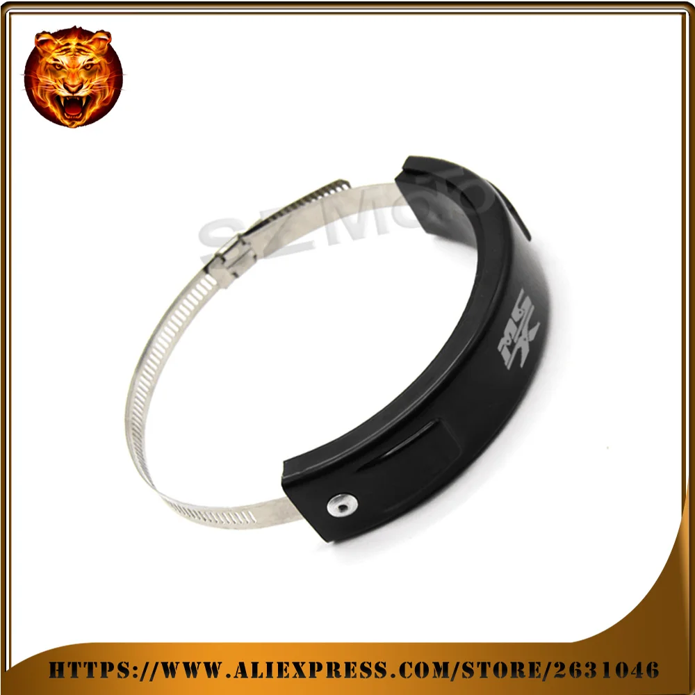 

For HONDA MSX125 MSX Motorcycle Silencer Round Oval Exhaust Protector Protect Can Cover 2017 2018 2016 Scope 100mm-140mm