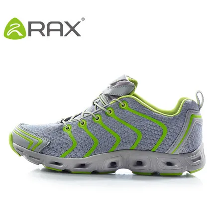 RAX водонепроницаемая обувь с дышащей сеткой Мужская Уличная Нескользящая спортивная обувь летние водонепроницаемые кроссовки на шнуровке# B1586 - Color: as picture 2