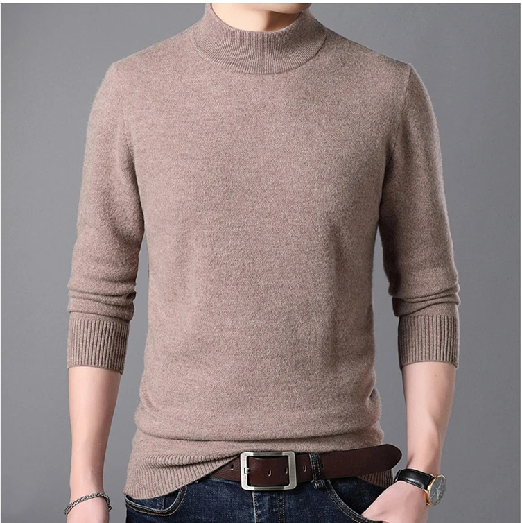 Водолазка мужская Половина водолазка кашемировый пуловер и свитер для мужчин одежда для осень зима sueter hombre robe pull homme hiver мужской свитер