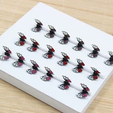 6 шт./лот бабочка Форма волос когти-шпильки мини аксессуар для волос заколка для девушек искусственные стразы женские Для женщин и девочек