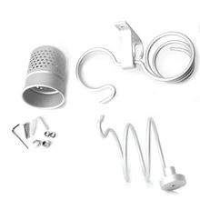 Алюминиевый держатель для фена для ванной комнаты настенный органайзер для хранения на полке