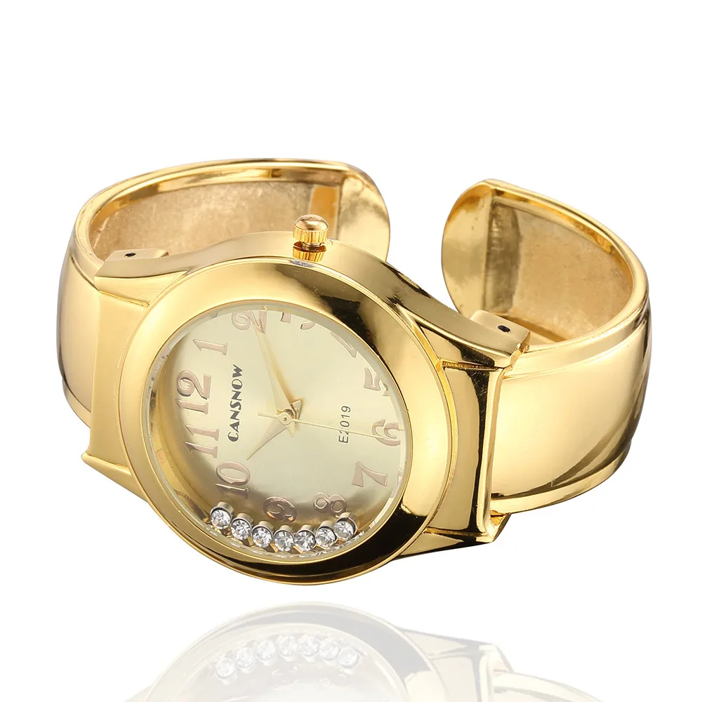 Часы для женщин Новинка 2018 года Стильный Кристалл браслет часы леди платье наручные обувь для девочек цвет серебристый, золотой часы Saats