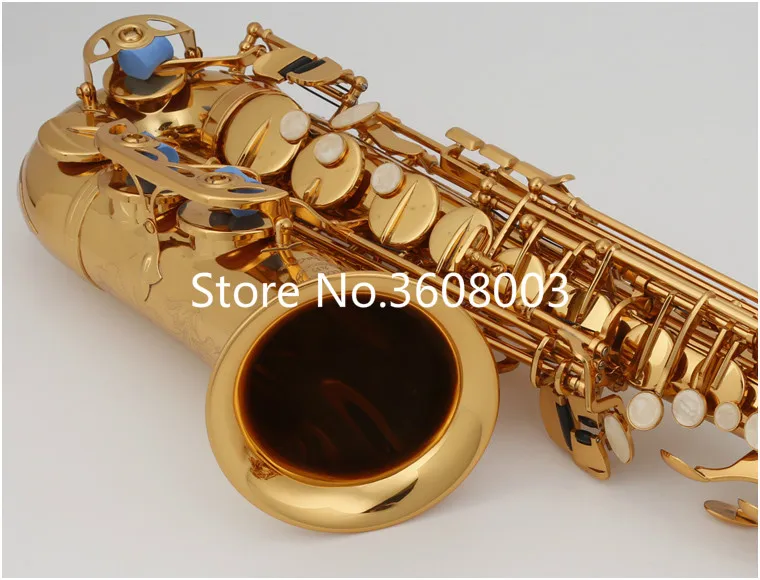 Куно kas-901 Alto EB Саксофоны латунные трубки золотой лак инструмент sax профессиональных западных Инструменты saxofone для студентов