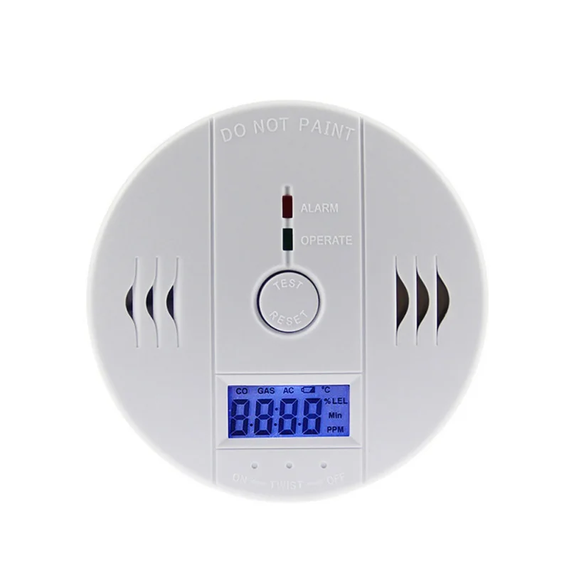 

LCD CO Carbon Monoxide Detector Poisoning Gas Warning Alarm Sensor Monitor the dangers of carbon monoxide